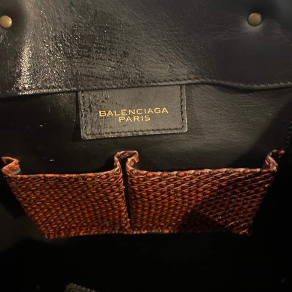 Watersnake skin Balenciaga tote - Picture 3 of 3